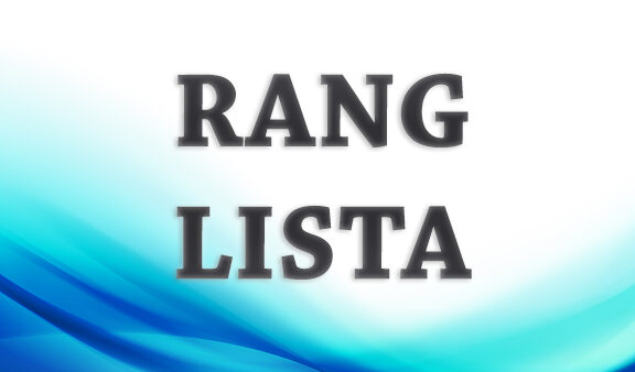 LISTA VREDNOVANIH I RANGIRANIH GODIŠNJIH PROGRAMA U OBLASTI SPORTA
