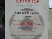 Turnir u malom fudbalu “10. dani Sv. Ilije”