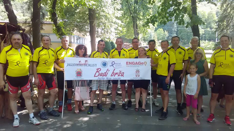 Održana biciklistička akcija „Budi brža od kancera“ Održana biciklistička akcija „Budi brža od kancera“