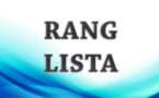 LISTA VREDNOVANIH I RANGIRANIH GODIŠNJIH PROGRAMA U OBLASTI SPORTA